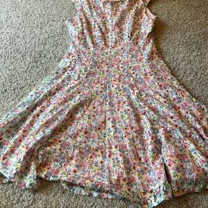 Danny & Nicole Floral Multicolor Dress